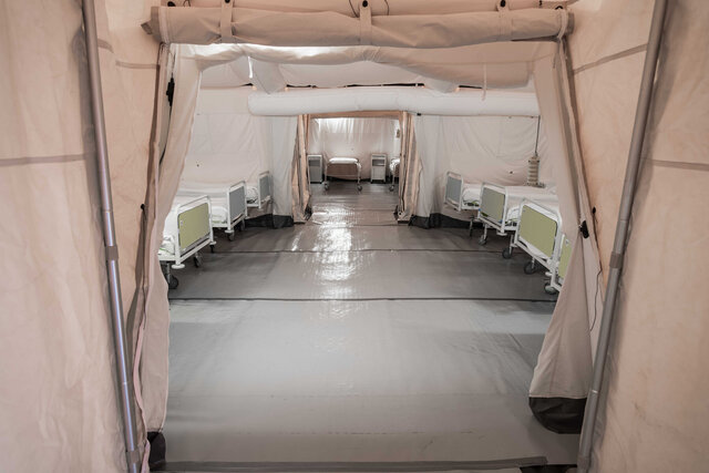 Lodging Solutions/Industrial Tent Systems NYC Pandemic Epicenter Emergency Relief