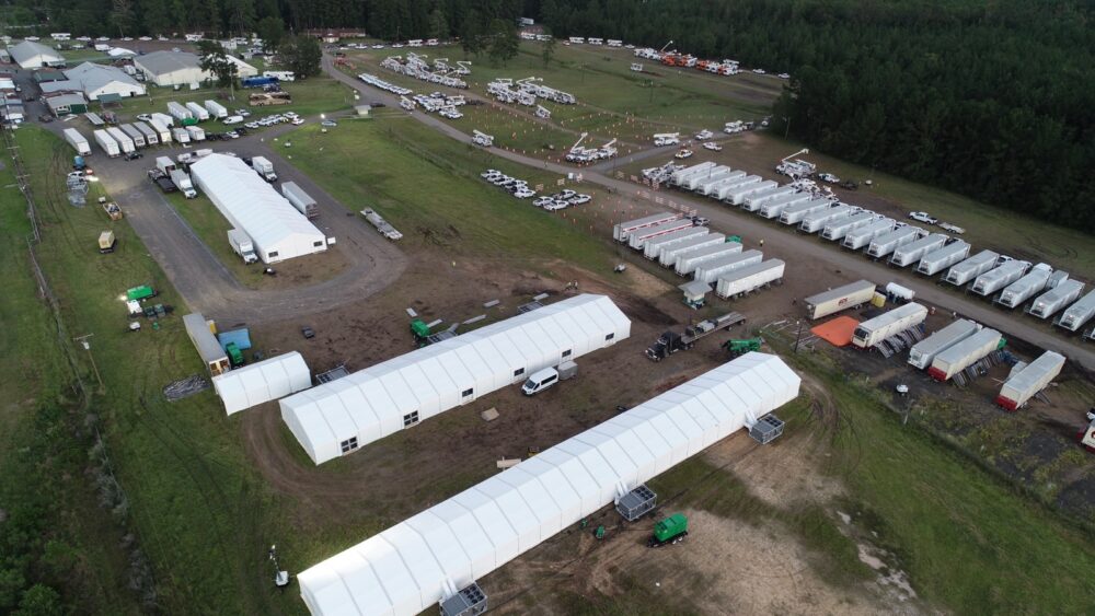 Lodging Solutions/Industrial Tents Base Camp for Disaster Relief Relief