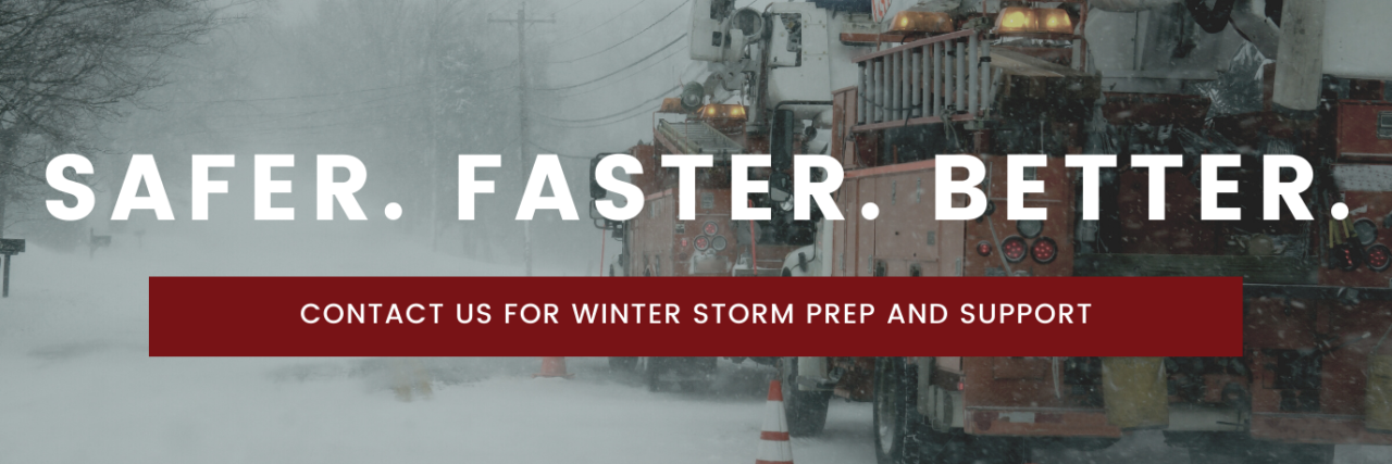 Business Prep for Winter Storms Blog by Lodging Solutions and Industrial Tents