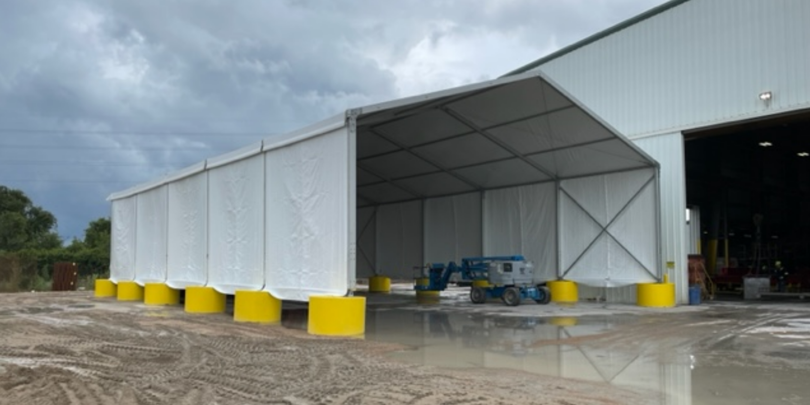 Tent Structures Trending on Construction Sites LS/ITS