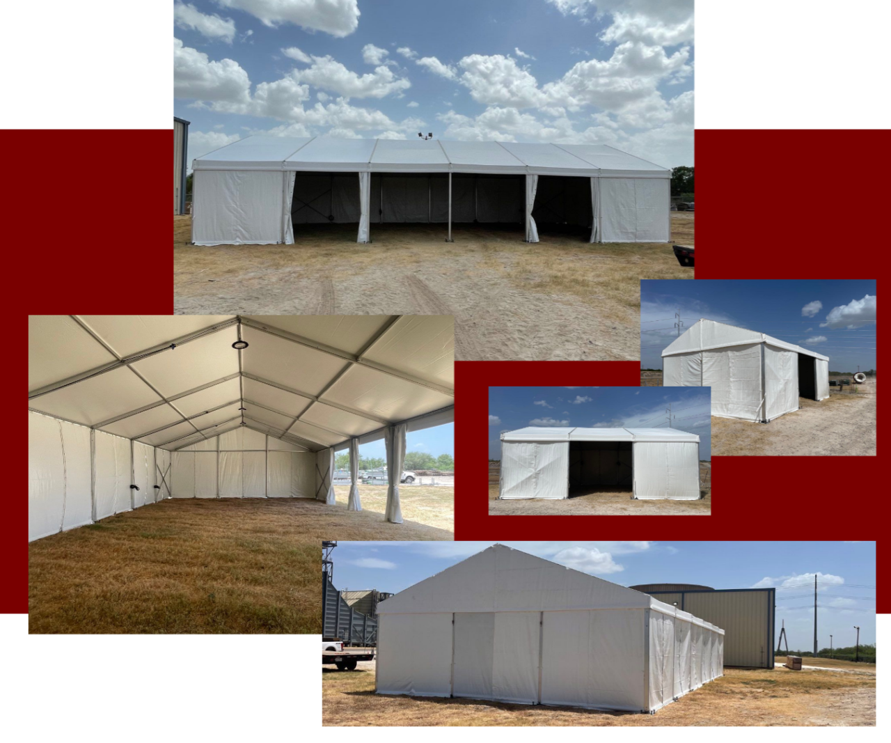 Lodging Solutions and Industrial Tent Systems Project Highlight for Energy/Utilities Temporary Tent Project